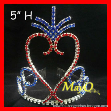 Newest Patriotic pageant tiara crown